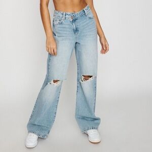 garage jeans street wide leg size 27